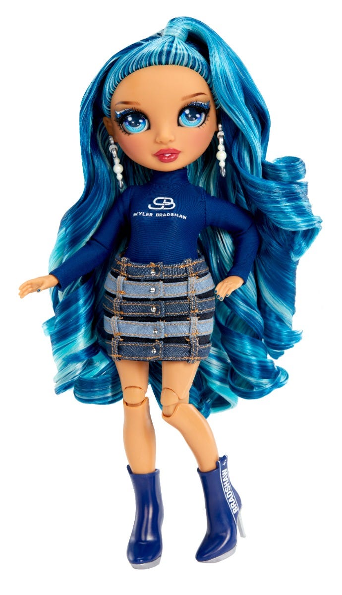Rainbow high dream design fashion studio playset skyler doll
