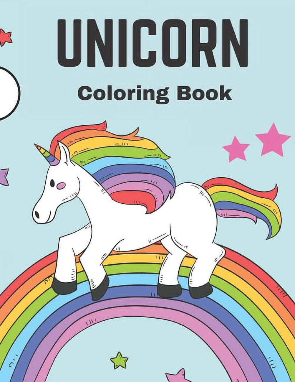 Unicorn coloring book for kids ages