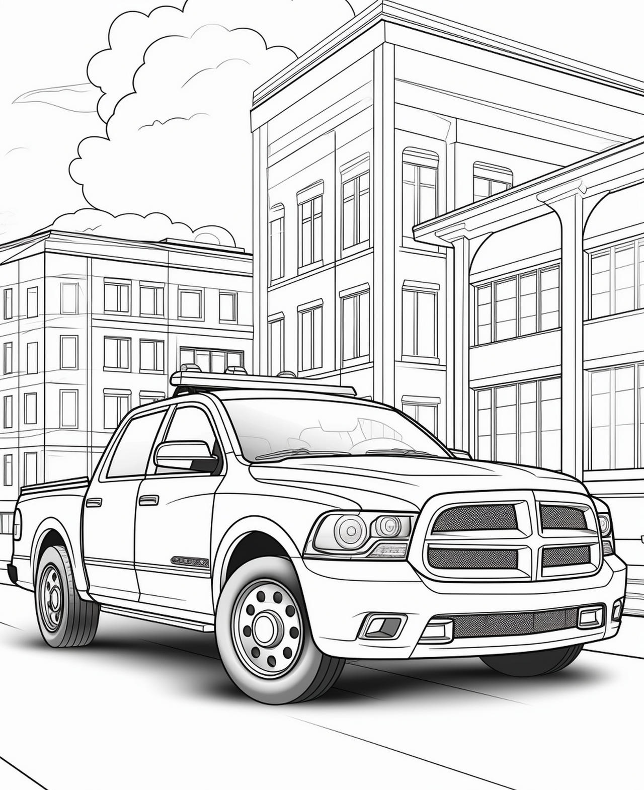 Cars coloring pages in premium quality by coloringbooksart on