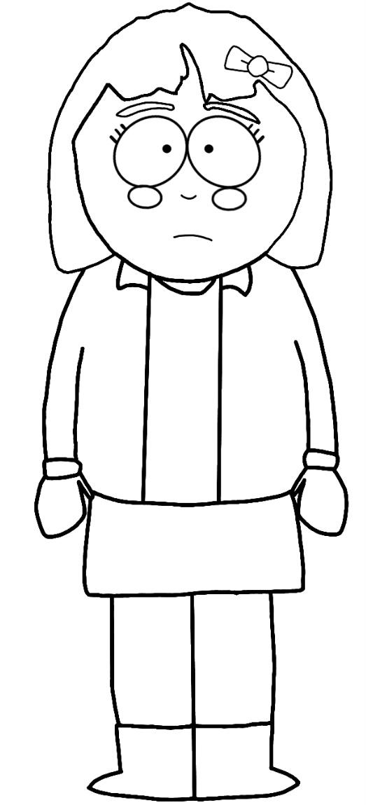 Sandy marsh coloring page by iamtherealrandymarsh on