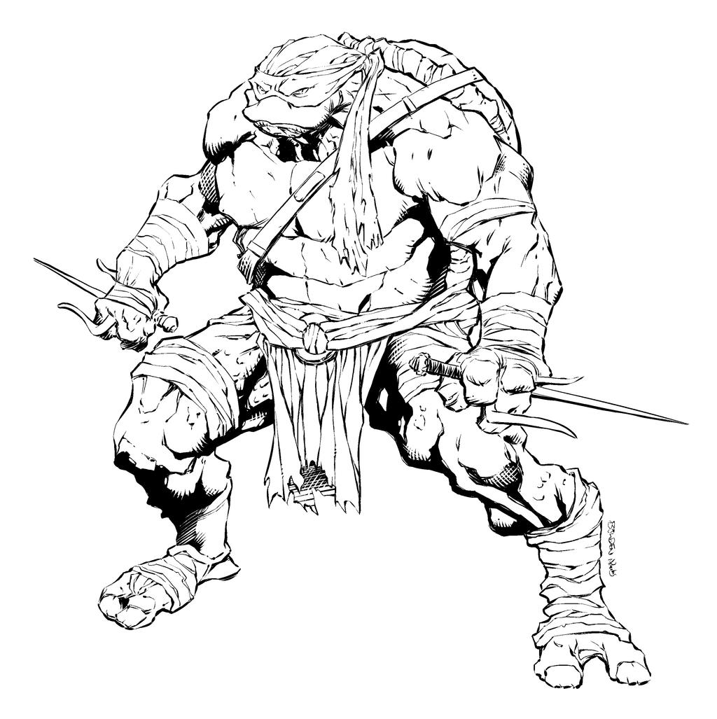 Raphael ninja turtles by mikebowden by nicholasgentile on