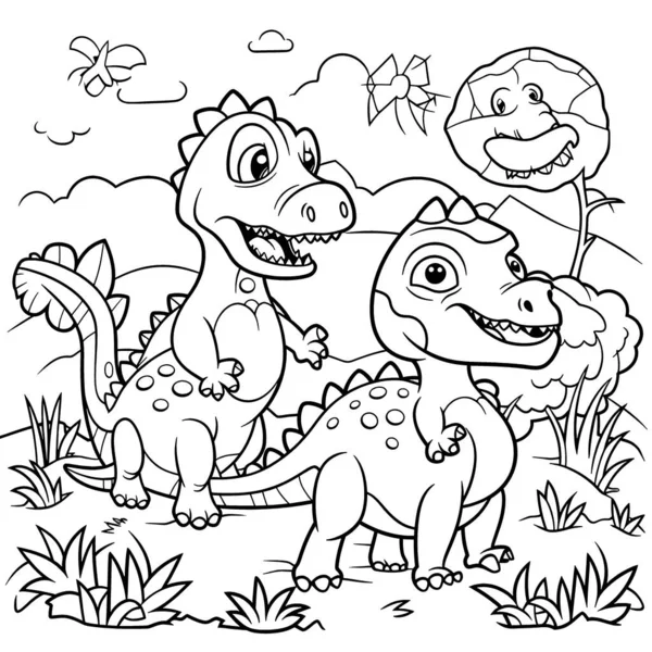 Dinosaur coloring stock photos royalty free dinosaur coloring images