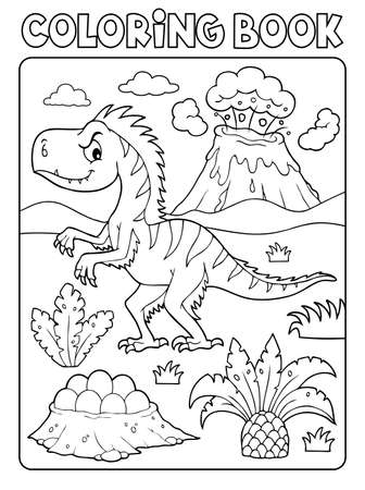 Dinosaur coloring pages cliparts stock vector and royalty free dinosaur coloring pages illustrations
