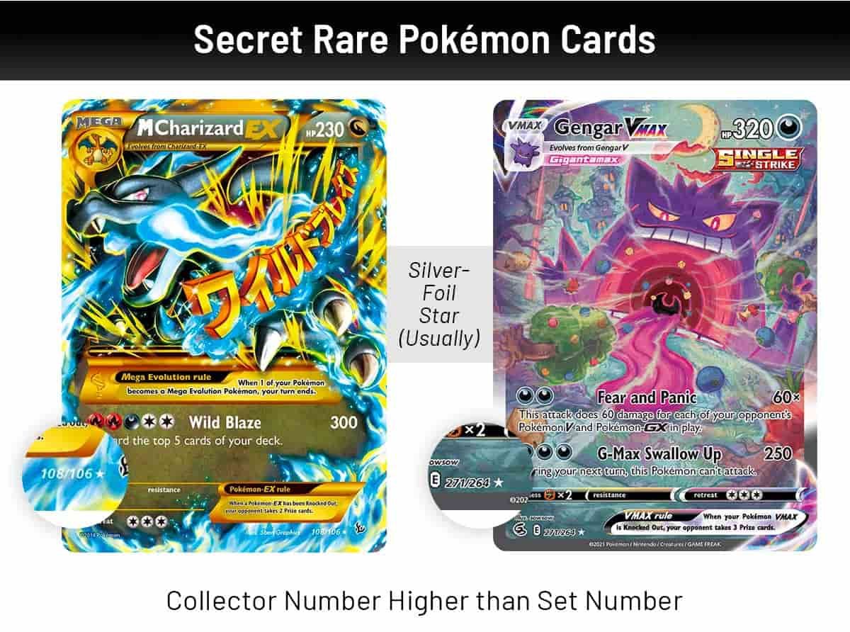 How to tell the rarity of a pokãmon card