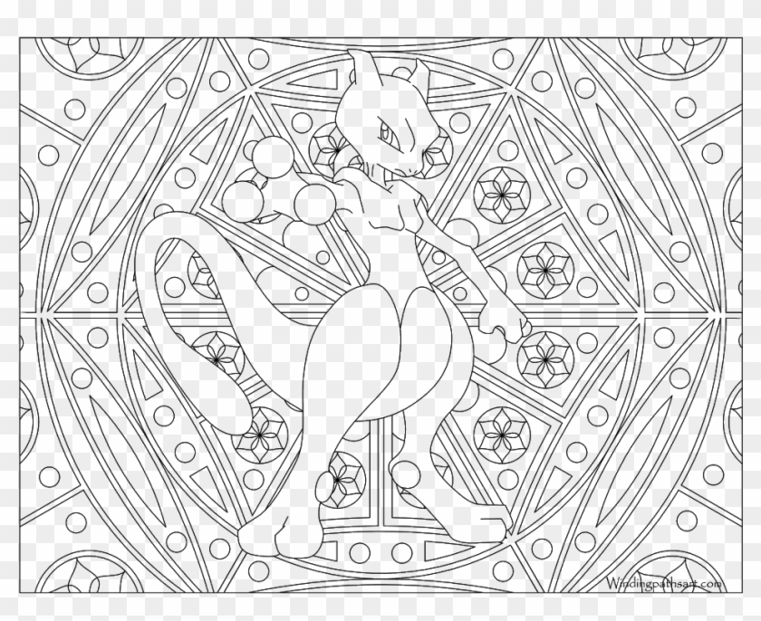 Unique mewtwo pokemon card coloring pages image big