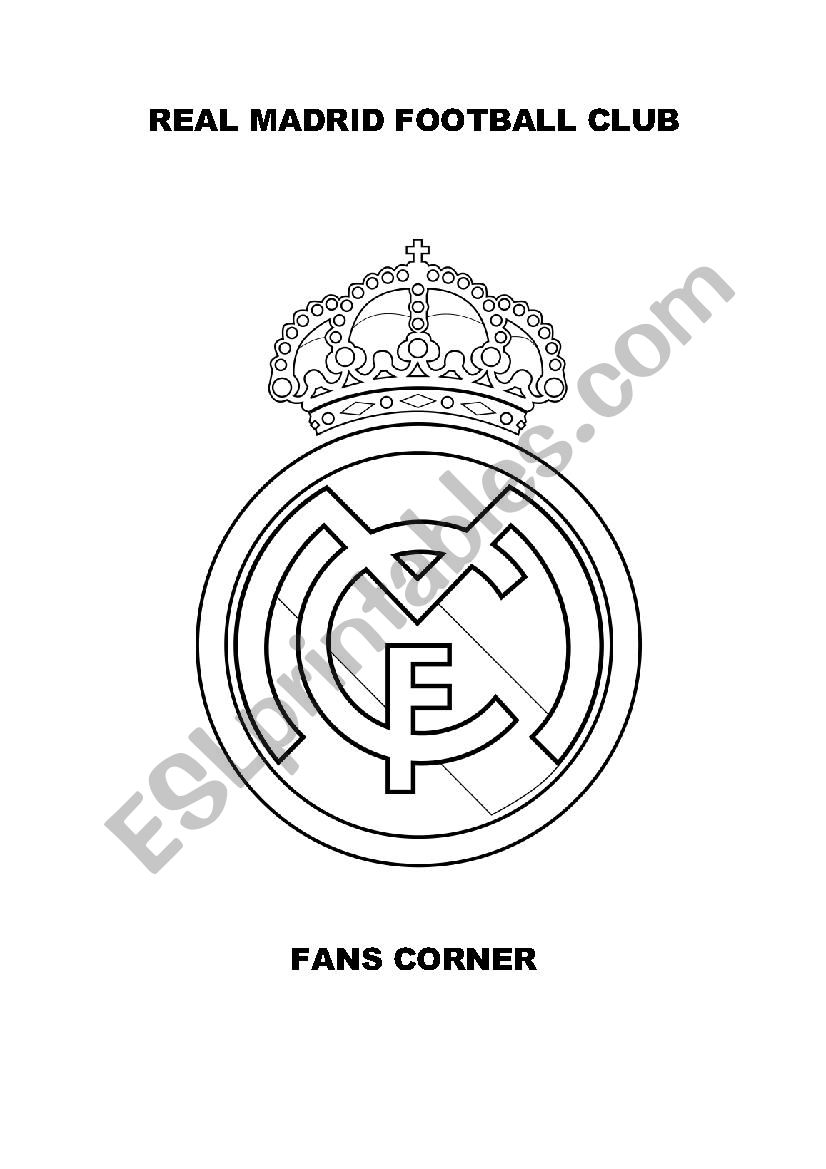 Real madrid football club fans corner