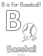 Baseball coloring pages