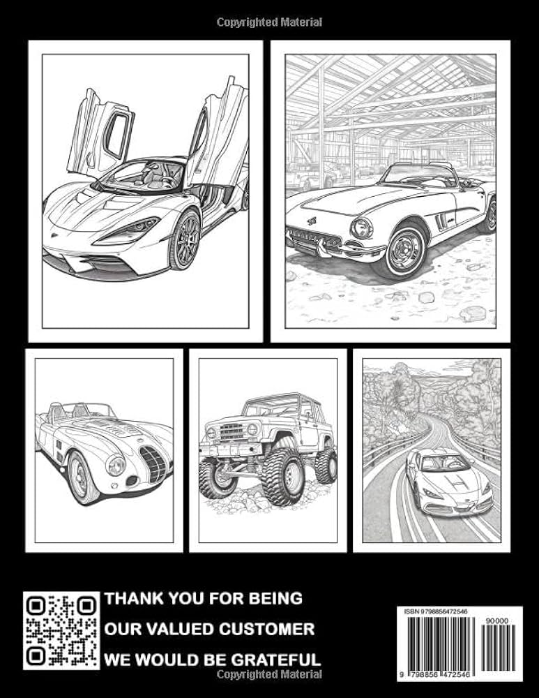 Realistic cars coloring book an advanced coloring adventure for teens and adults â precision meets creativity eaton tess books