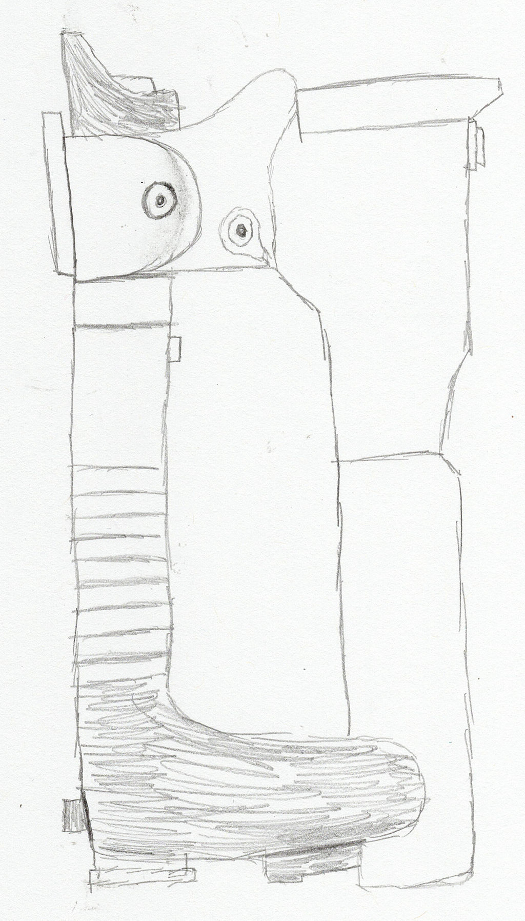Ezra bridgers lightsaber sketch by ronnie