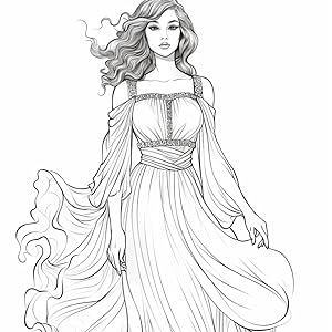 Fashion palette a stylish coloring journey fashion coloring book for adults teenagers and girls jang sy books