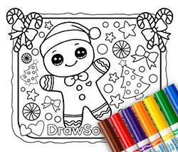 Coloring pages â draw so cute