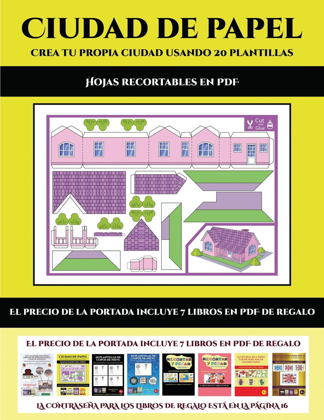 Hojas recortables en pdf hojas recortables en pdf ciudad de papel crea tu propia ciudad usando plantillas un regalo genial para que los niãos pasen horas de diversiãn haciendo manualidades
