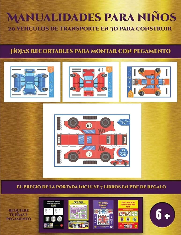 Hojas recortables para montar con by manning james