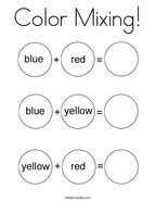 Red coloring pages