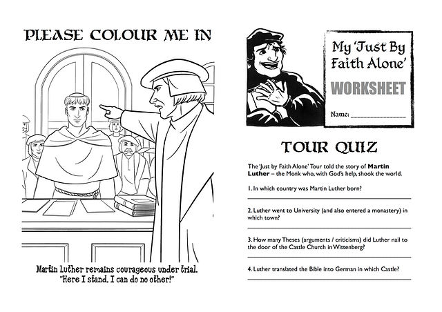 Take home worksheet