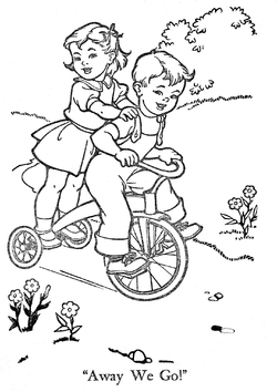 Vintage adult coloring pages