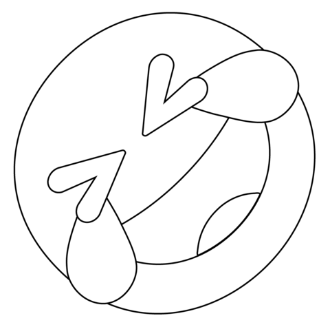 Rolling on the floor laughing emoji coloring page free printable coloring pages