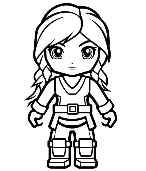 Free printable roblox coloring pages list