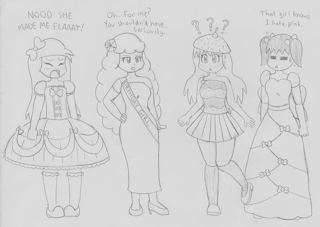 Re happy birthday from tgwar characters by scarlet
