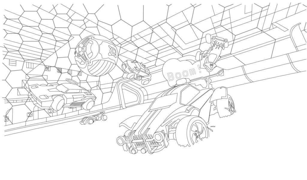 Rocket league loring pages print for free wonder day â loring pages for children and adults rocket league loring pages league