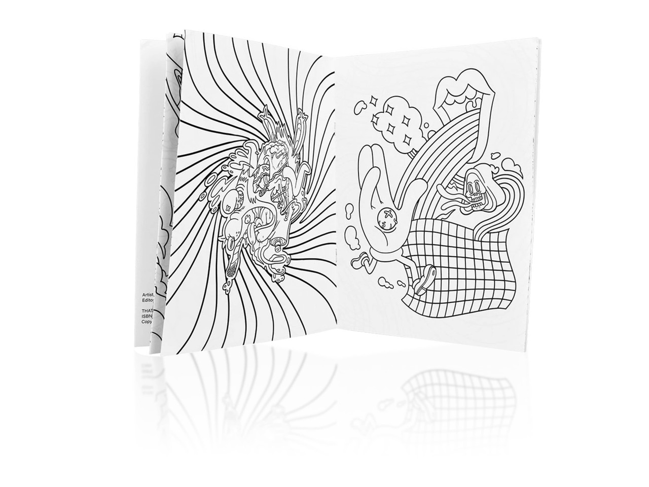 Adult coloring books wood rocket
