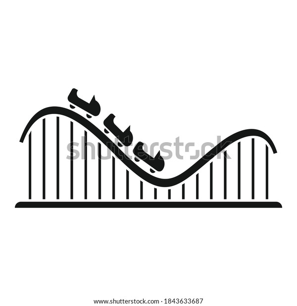 Roller coaster icon images stock photos d objects vectors