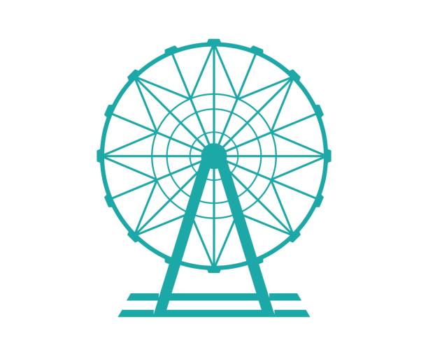 Rollercoaster loop stock illustrations royalty