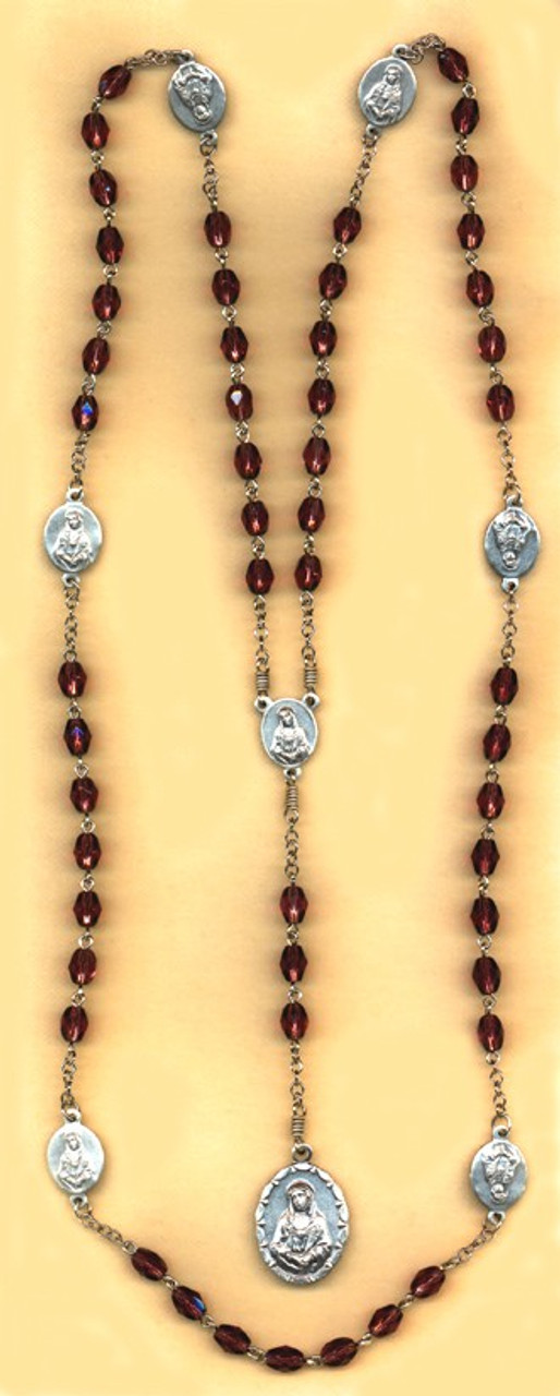 Sisters of carmel seven dolors chaplet