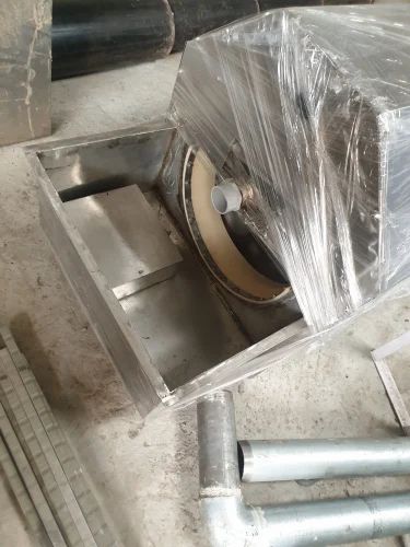 Stainless steel rotary dru filter for ras aquaculture at rs unit in kurukshetra
