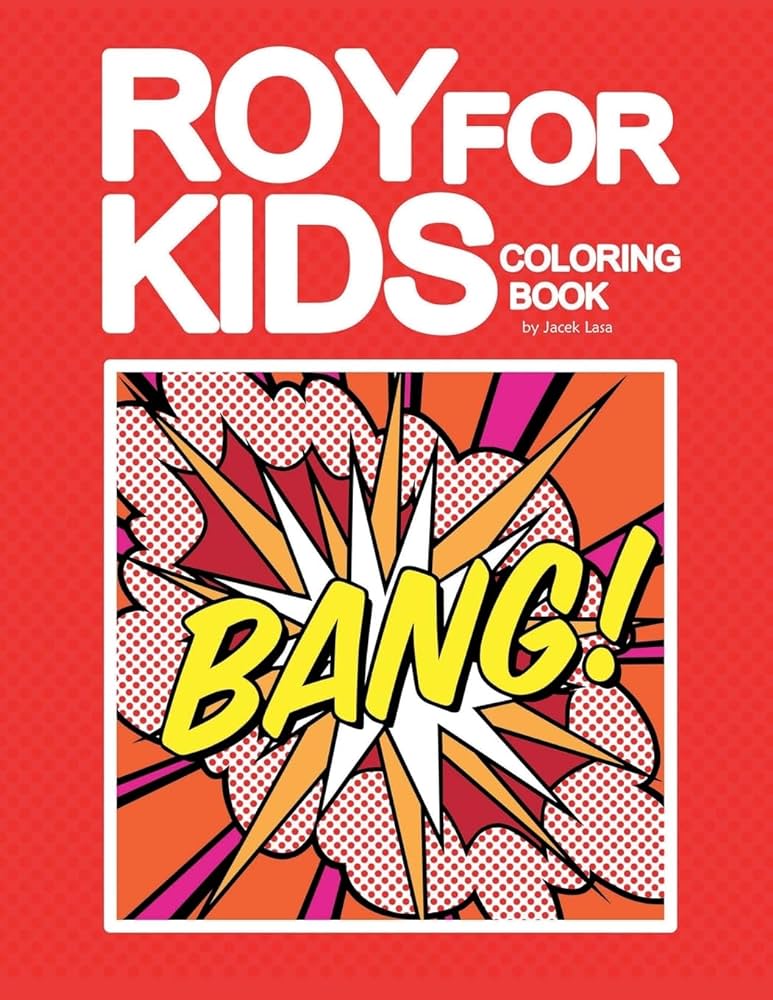 Roy for kids coloring book lasa jacek books
