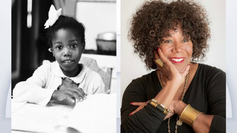Illustration of kamala harris and ruby bridges goes viral