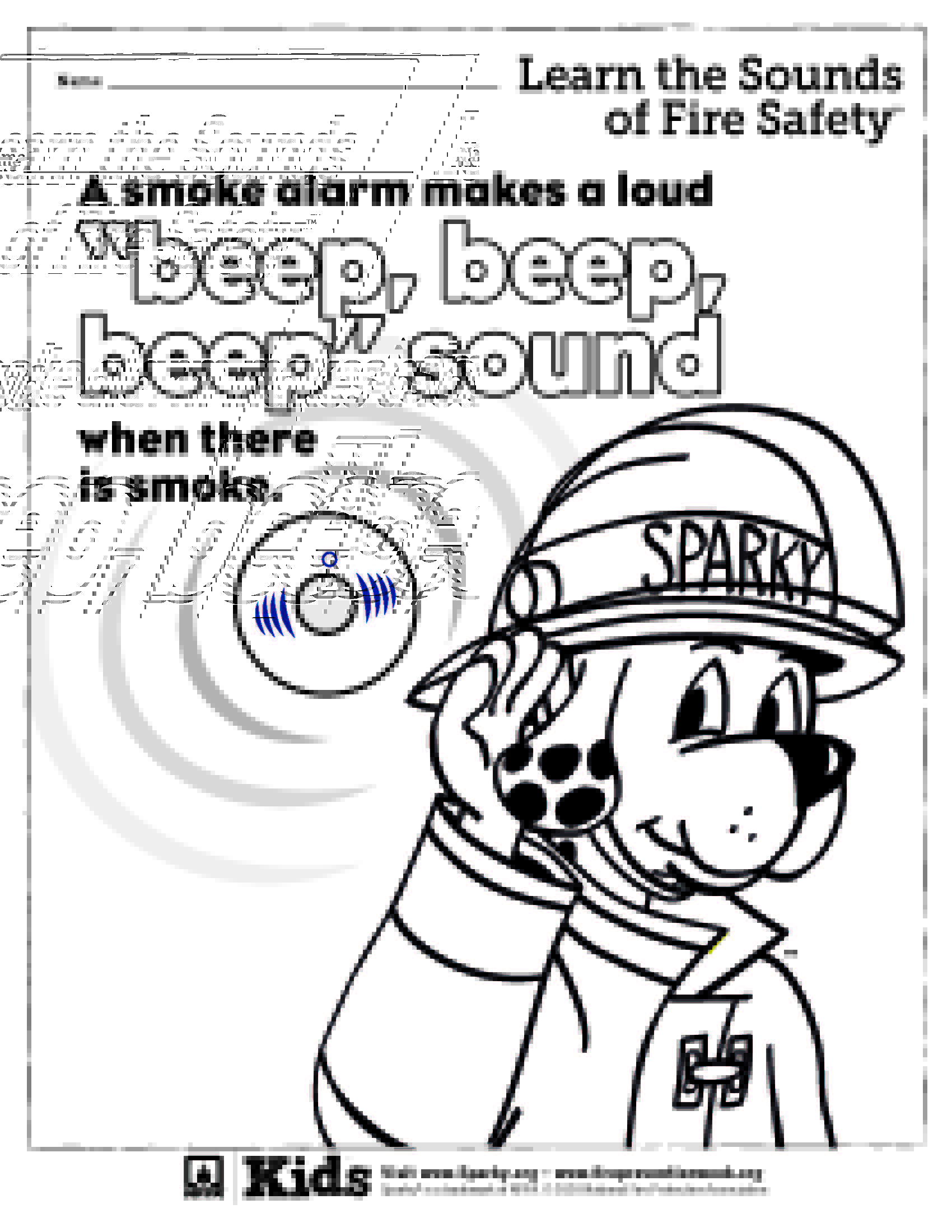 Nofd on x coloring and learning about fire safety is fun and relaxing for everyone print color learn and enjoy httpstcoesptmnfj x