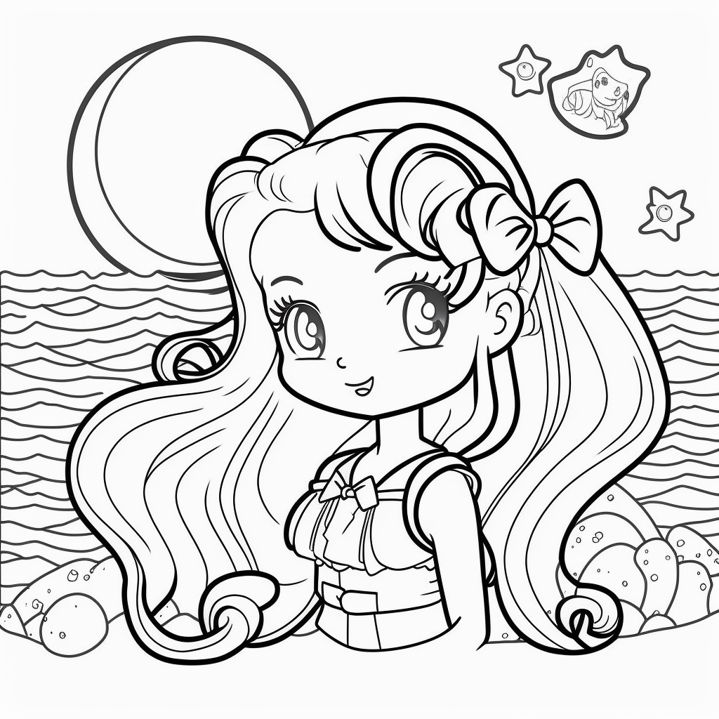 Sailor moon coloring books for children coloring pages