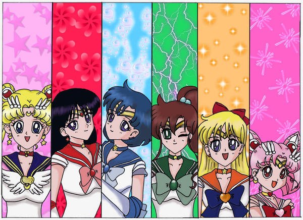 Free sailor moon bookmark set by giovyloca on