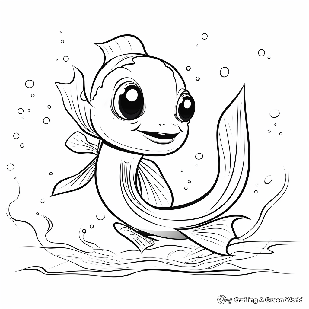 Salamander coloring pages