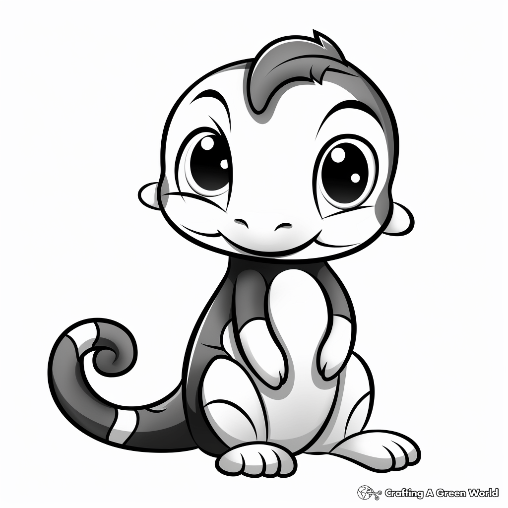 Salamander coloring pages