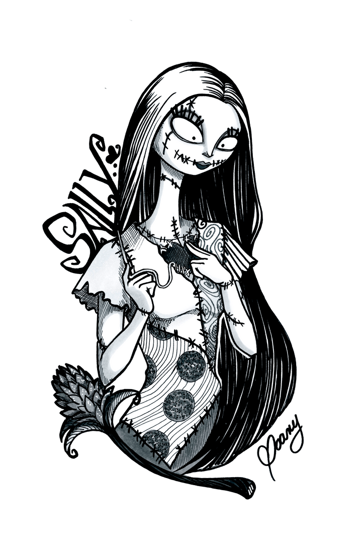 Inktober nightmare before christmas