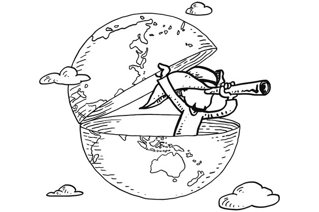 Page earth coloring images