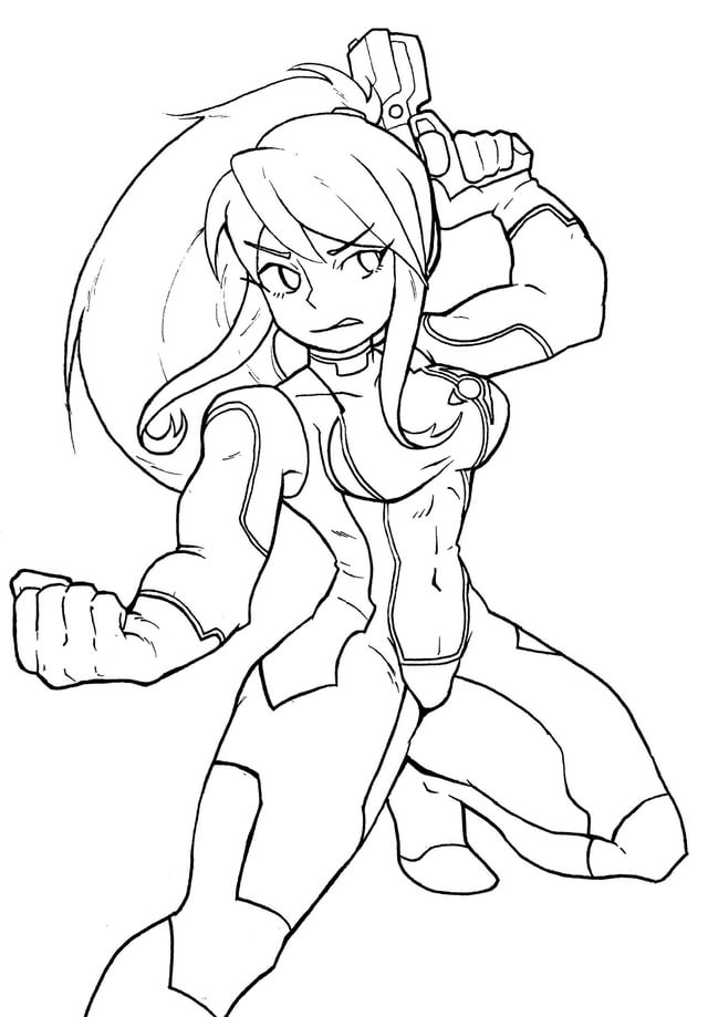 Oc samus aran rmetroid