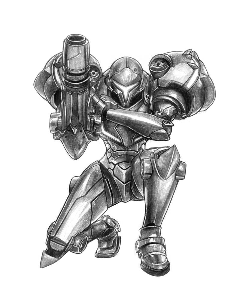 Metroid samus returns by soulstryder on