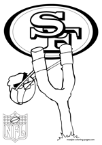 San francisco ers coloring pages