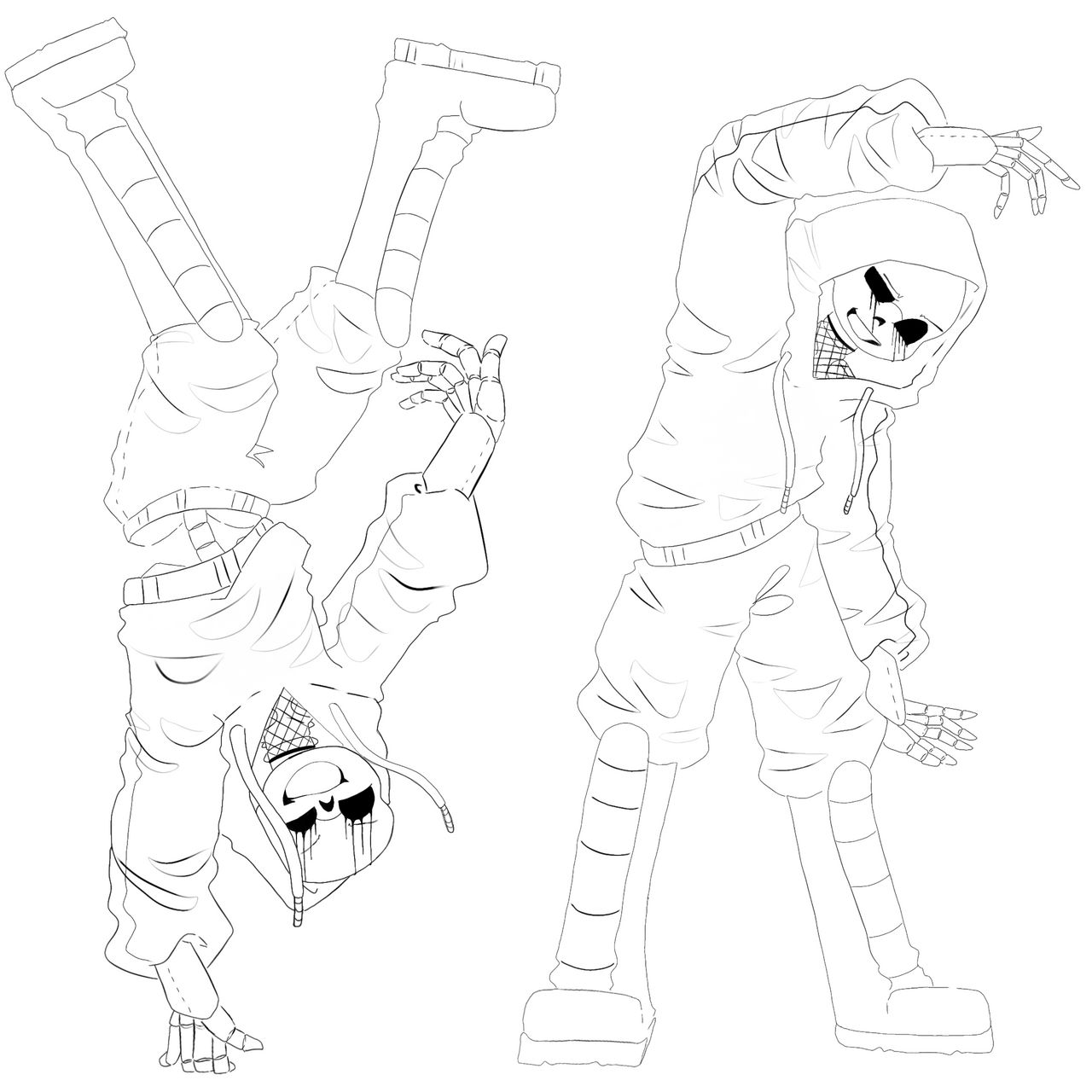 Toyhouse purge skeletonssans furries humans by nes