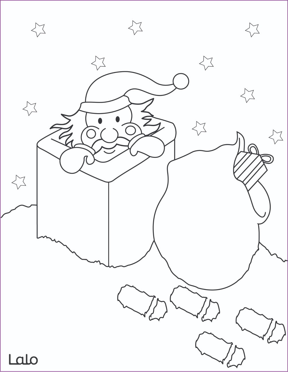 Christmas coloring sheets