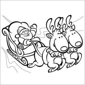Free printable christmas coloring pages