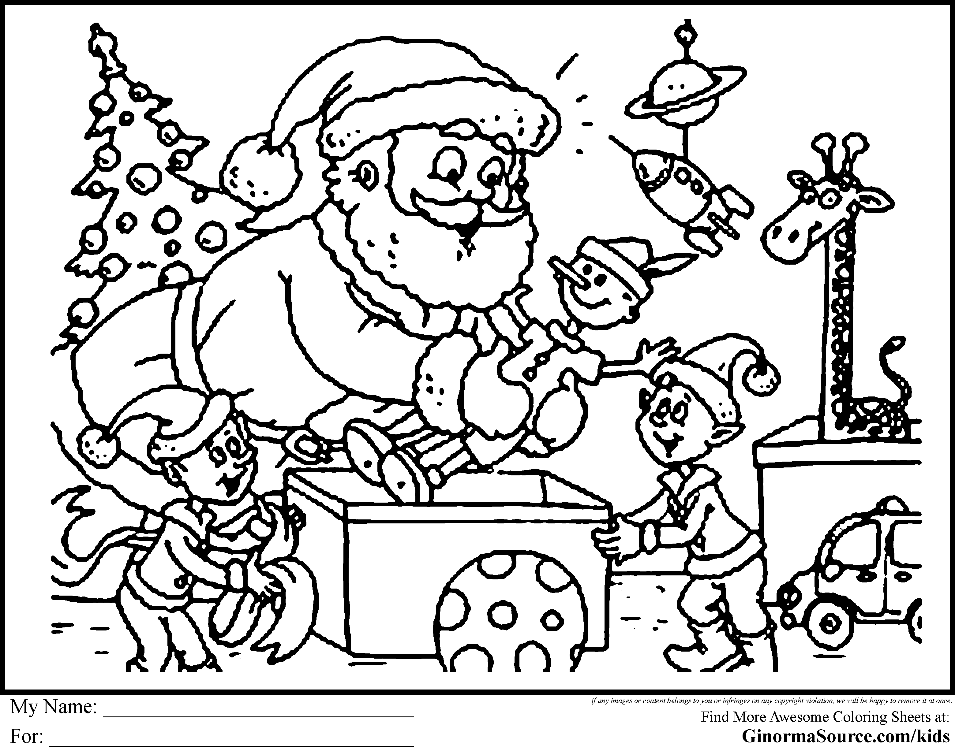 Chiristmassantaclacoloringpagesforfree crafts and worksheets for preschooltoddler and kindergarten