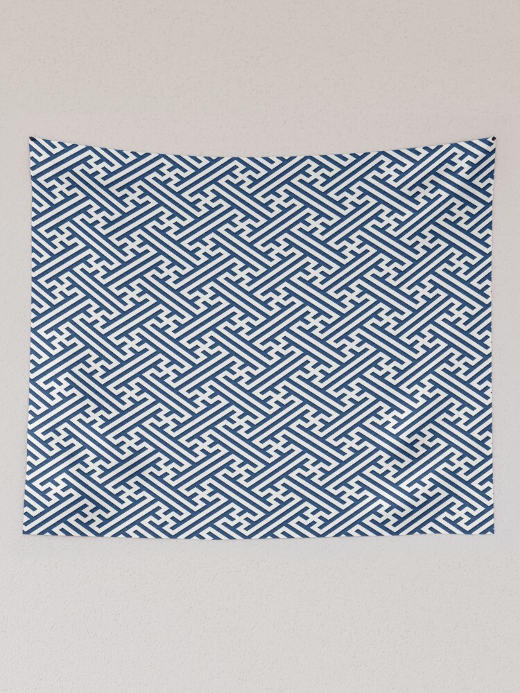 Sayagata pattern tapestry for sale by takeda