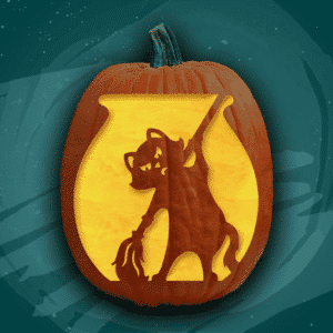 Cats and witches â page â free pumpkin carving patterns