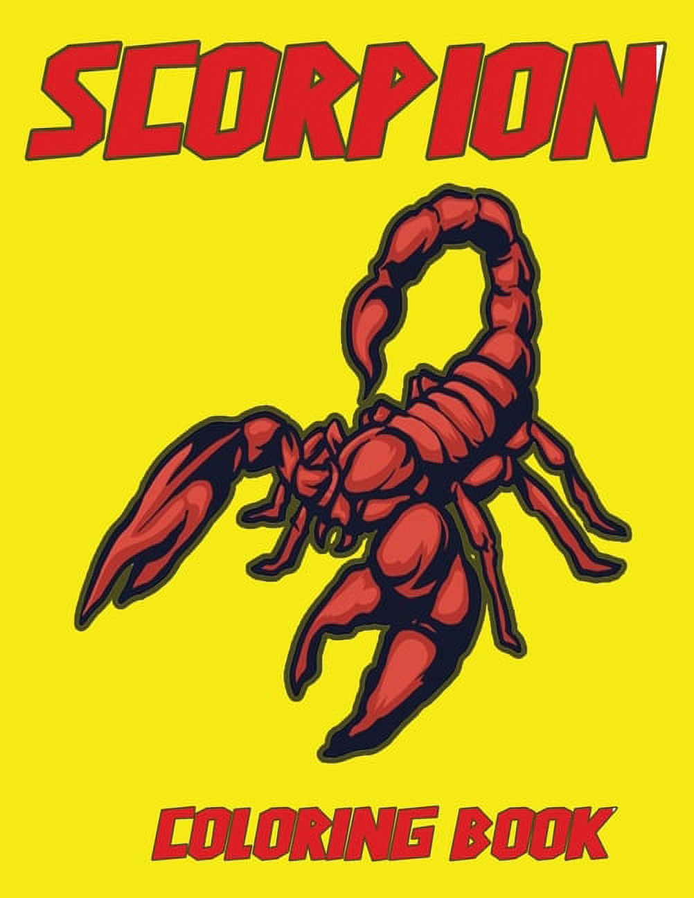 Scorpion coloring book scorpion coloring pages perfect scorpion colouring pages for boys girls and kids of ages scorpion for kids paperback