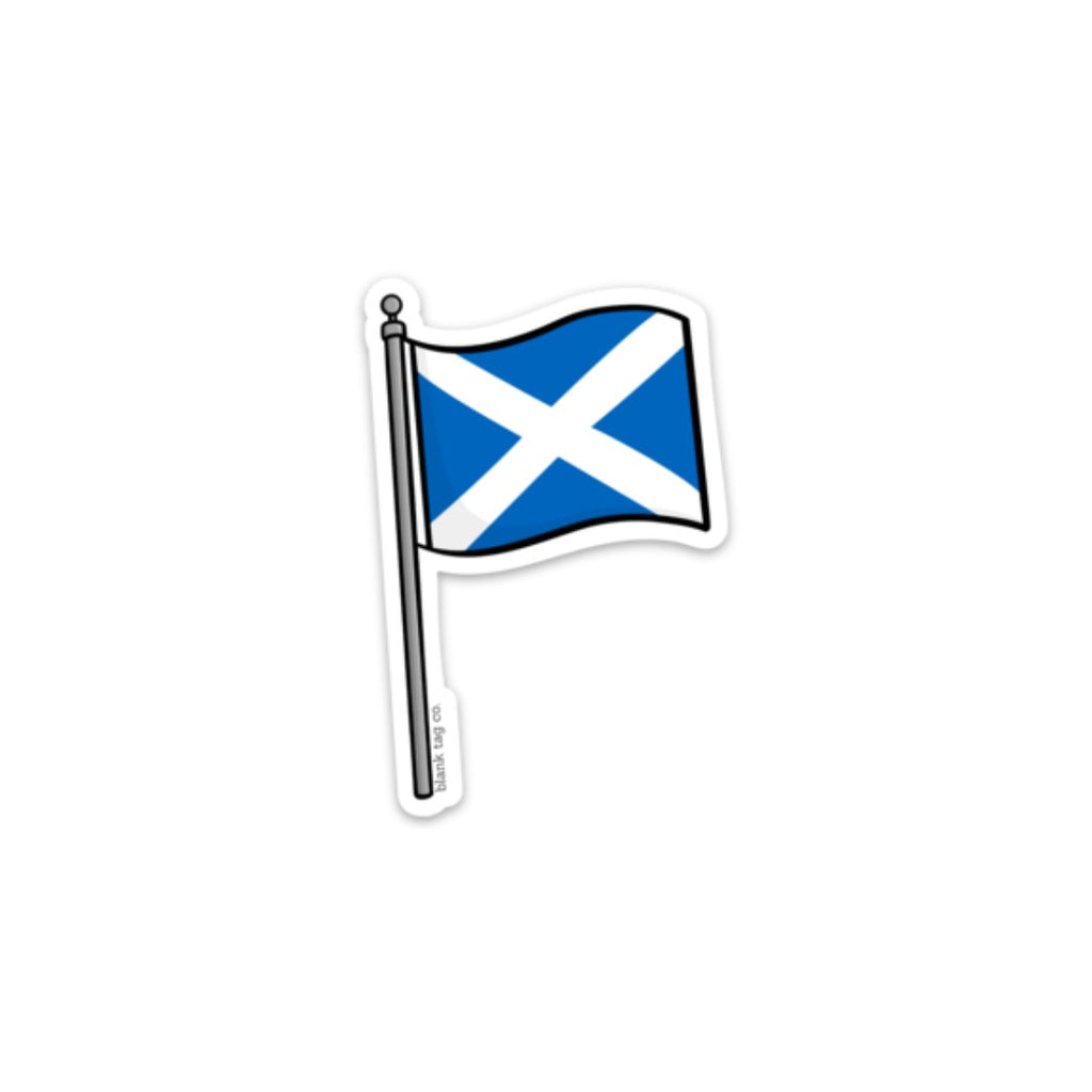 The stland flag sticker