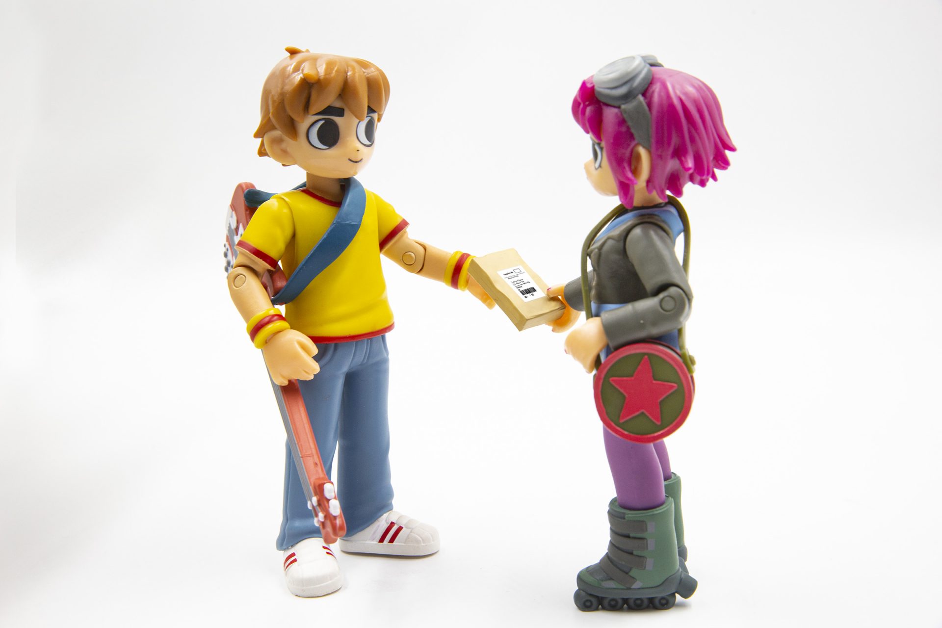 Bryan lee omalley introduces new ish scott pilgrim figures